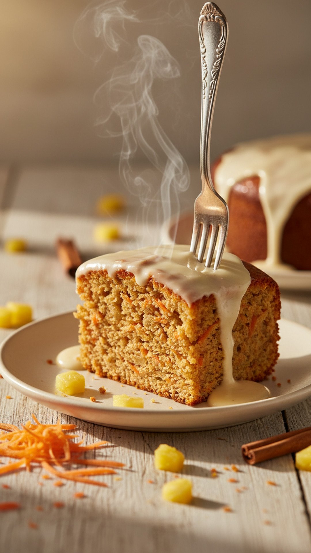 Cozy and Delicious Warm Carrot Pineapple Pudding Cake 4 Warm Carrot Pineapple Pudding Cake Preparation