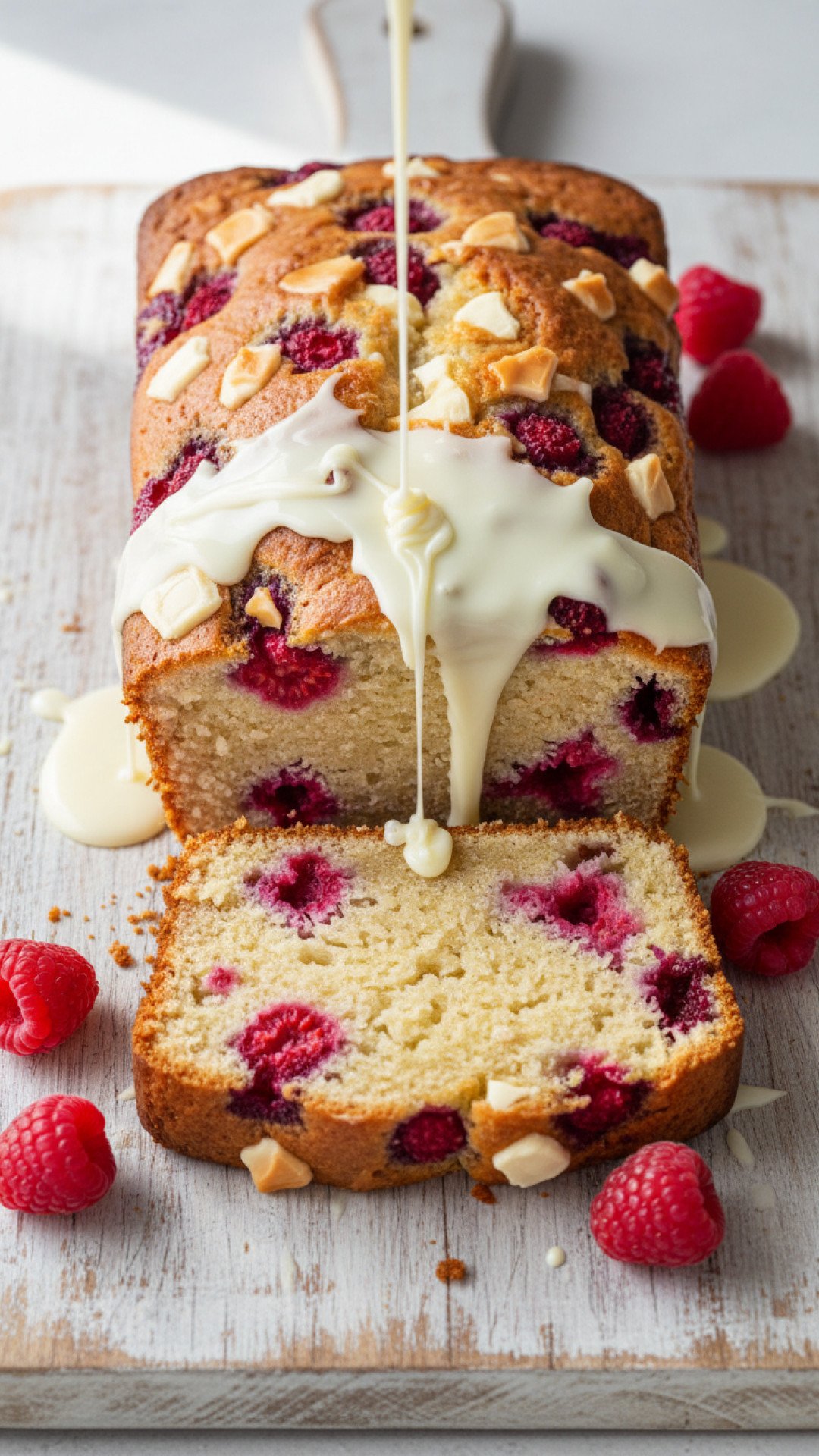 The Most Decadent White Chocolate Raspberry Loaf Cake 4 White Chocolate Raspberry Loaf Cake Preparation