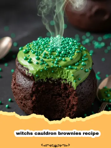 How to Make the Most Enchanting Witchs Cauldron Brownies Recipe