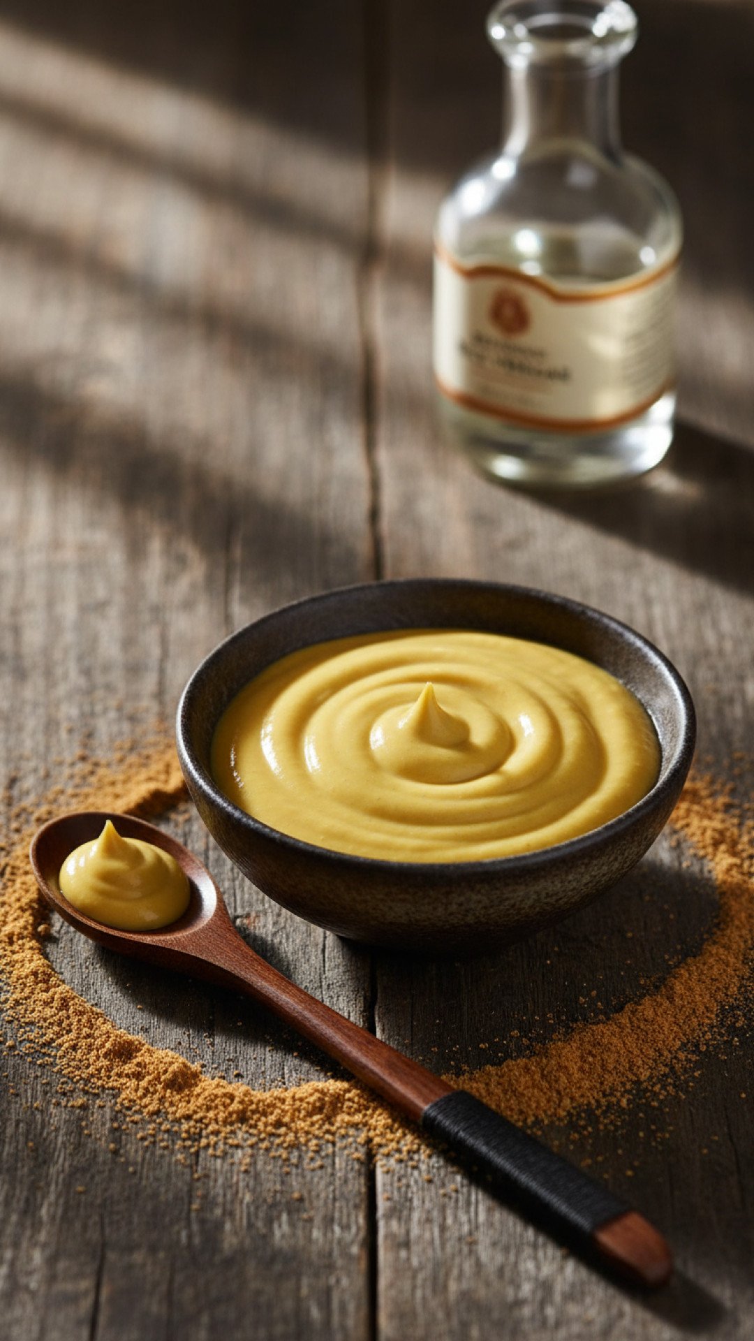 Authentic Chinese Hot Mustard Sauce Preparation