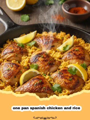 One Pan Spanish Chicken and Rice: A Flavorful Weeknight Feast 9 One Pan Spanish Chicken and Rice: A Flavorful Weeknight Feast