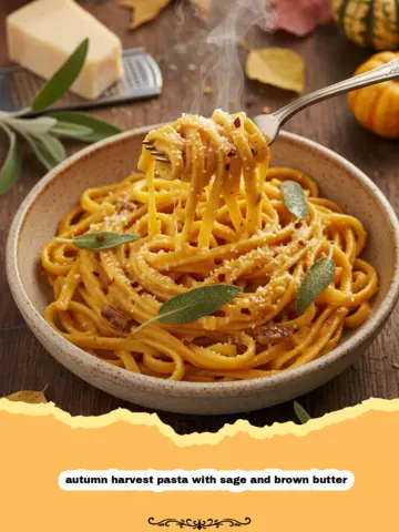 The Ultimate Autumn Harvest Pasta with Sage and Brown Butter