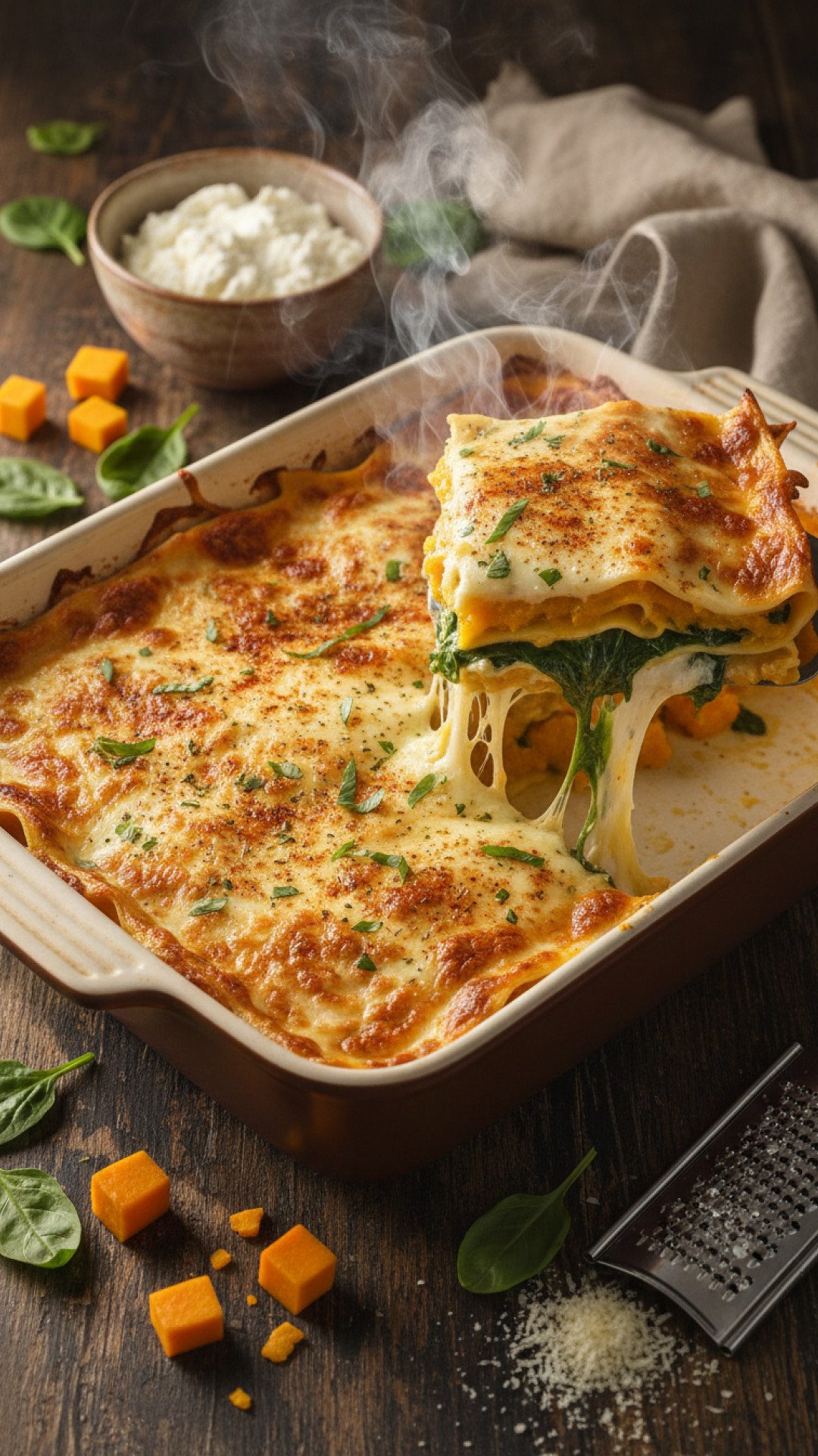 The Ultimate Autumn Vegetable Lasagna with Butternut Squash 4 Autumn Vegetable Lasagna with Butternut Squash Preparation