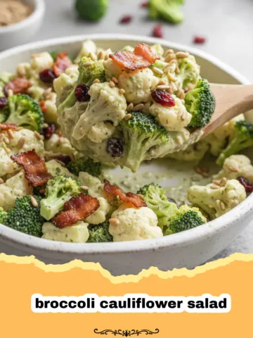 The Ultimate Creamy Broccoli Cauliflower Salad with Crispy Bacon 18 The Ultimate Creamy Broccoli Cauliflower Salad with Crispy Bacon