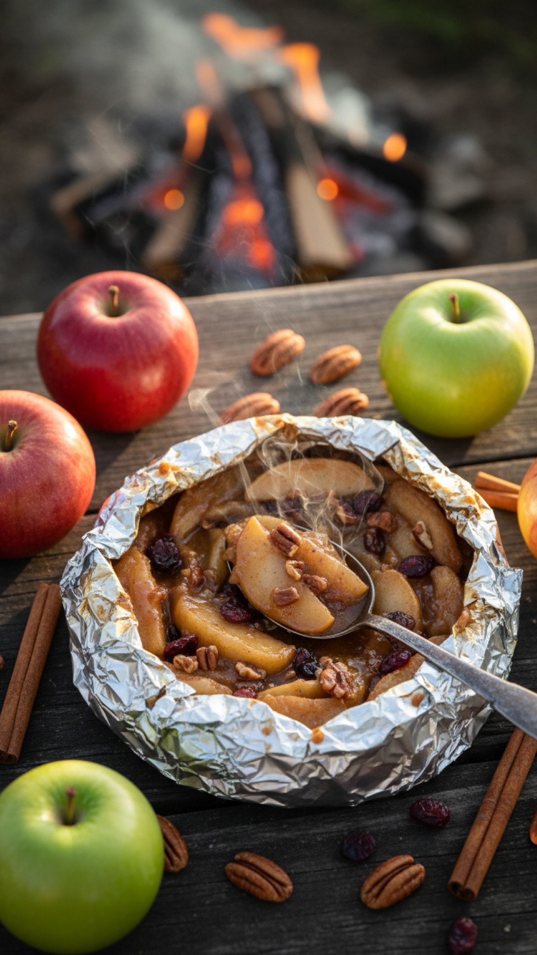 Easy Campfire Apple Pie Packets: The Ultimate Outdoor Dessert 4 Campfire Apple Pie Packets Preparation
