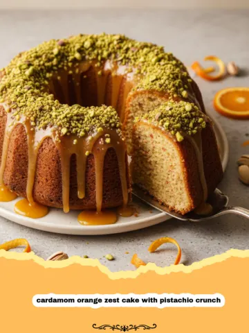 The Ultimate Cardamom Orange Zest Cake with Pistachio Crunch 5 The Ultimate Cardamom Orange Zest Cake with Pistachio Crunch