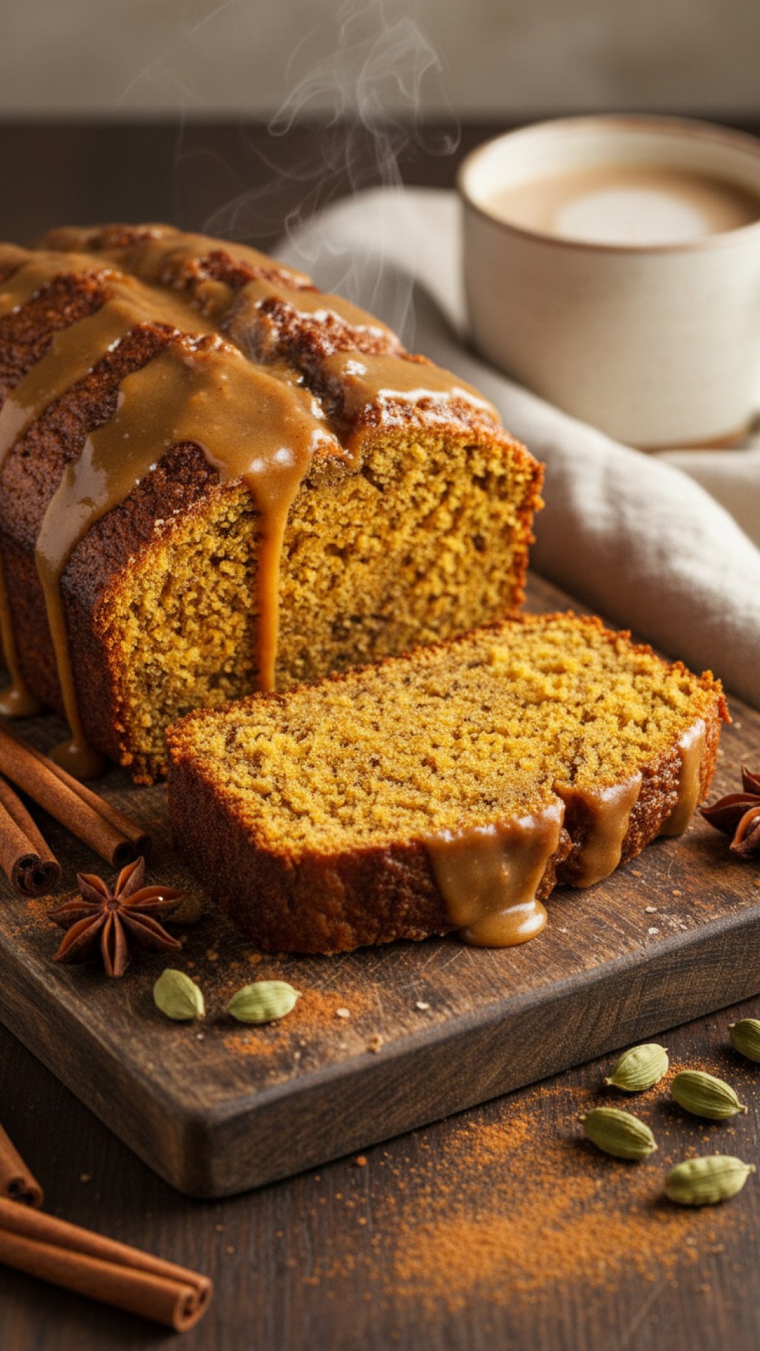 Chai Spiced Pumpkin Bread Preparation