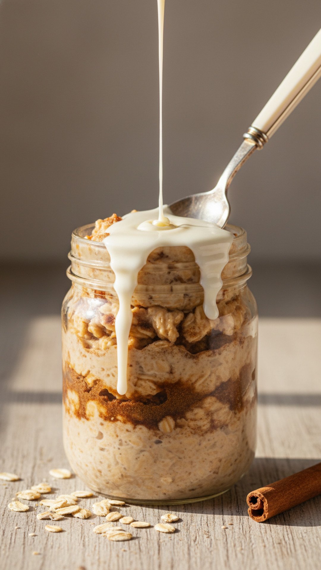 Cinnamon Roll Overnight Oats: The Ultimate Healthy Breakfast Treat 4 Cinnamon Roll Overnight Oats Preparation
