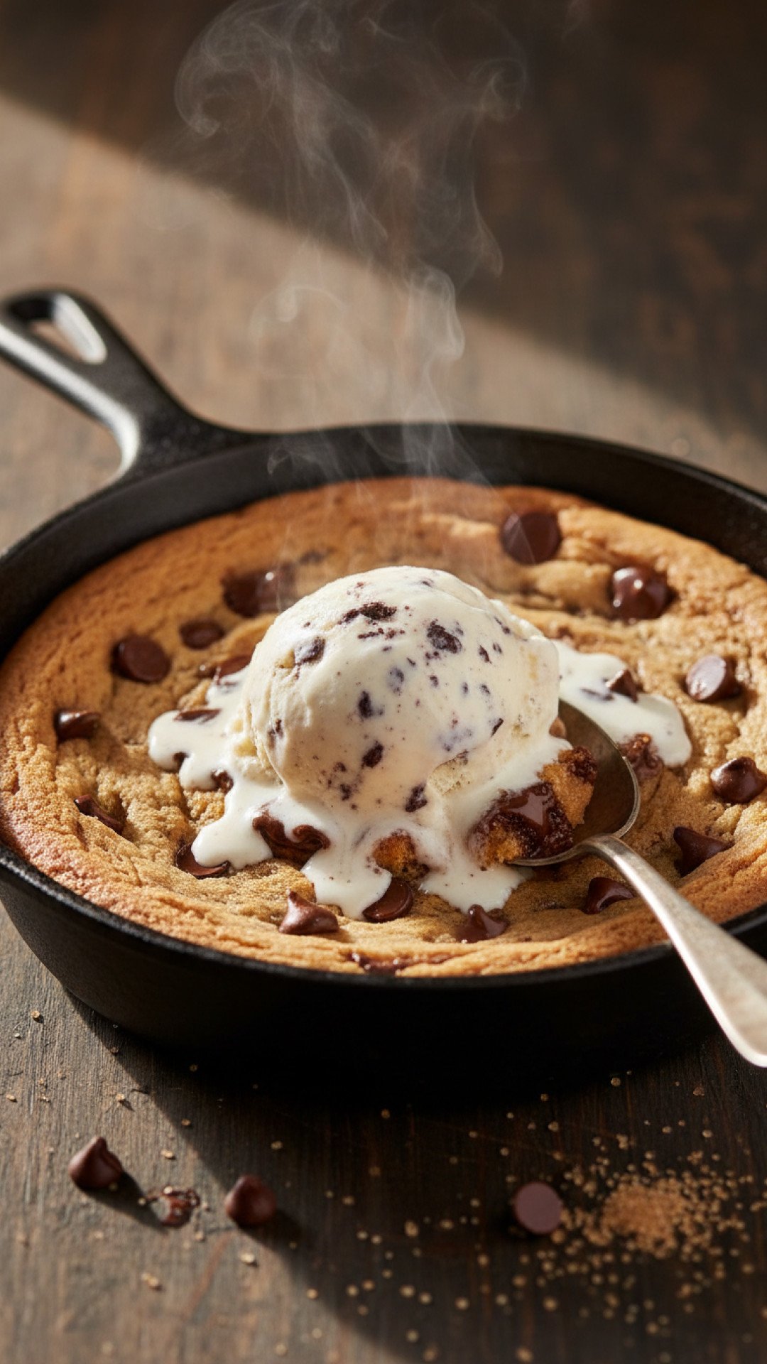 The Ultimate Homemade Pizookie Dessert Recipe: A Skillet Cookie Dream 4 Classic Chocolate Chip Pizookie Preparation