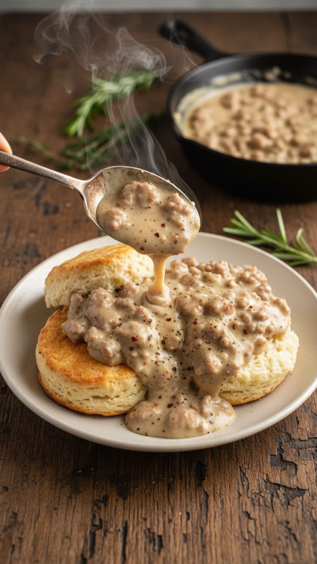 The Ultimate Biscuits and Gravy: A Southern Comfort Classic 4 Classic Homemade Biscuits and Gravy Preparation
