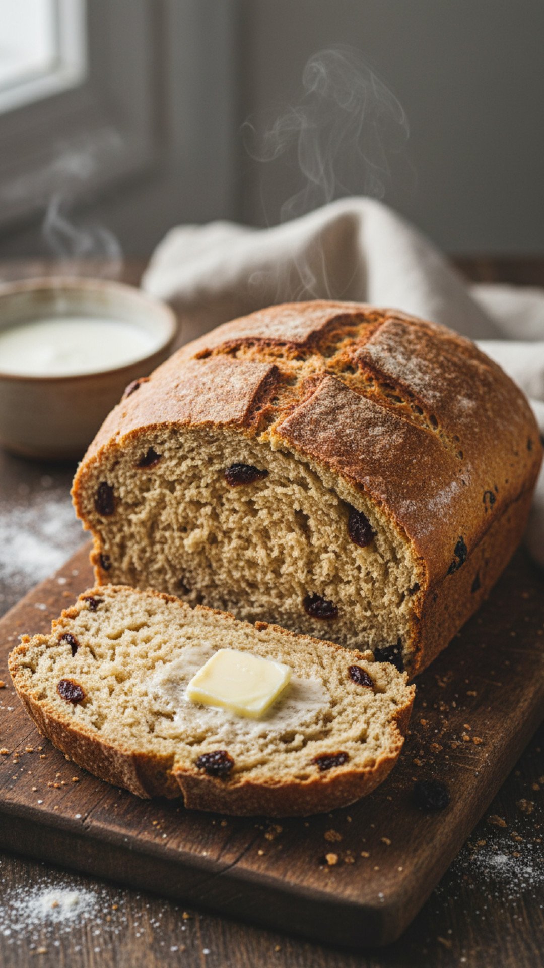 Classic Homemade Irish Soda Bread Preparation