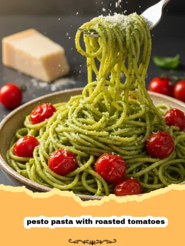 The Ultimate Pesto Pasta with Roasted Tomatoes 24 The Ultimate Pesto Pasta with Roasted Tomatoes