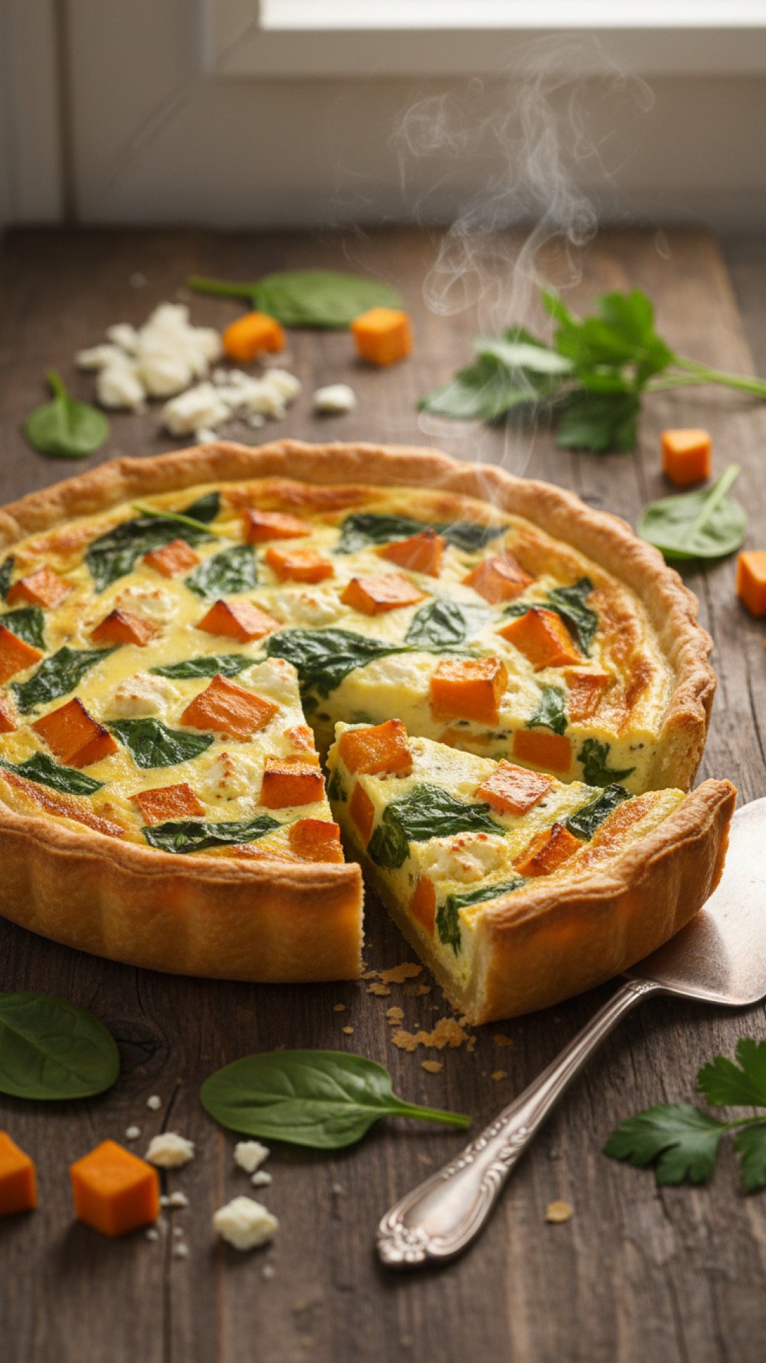 The Most Delicious Pumpkin and Spinach Quiche for Your Next Brunch 4 Classic Pumpkin and Spinach Quiche Preparation