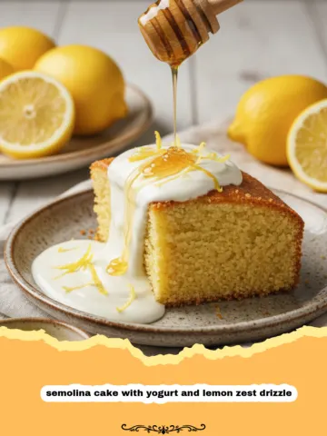 The Most Delicious Semolina Cake with Yogurt and Lemon Zest Drizzle 24 The Most Delicious Semolina Cake with Yogurt and Lemon Zest Drizzle