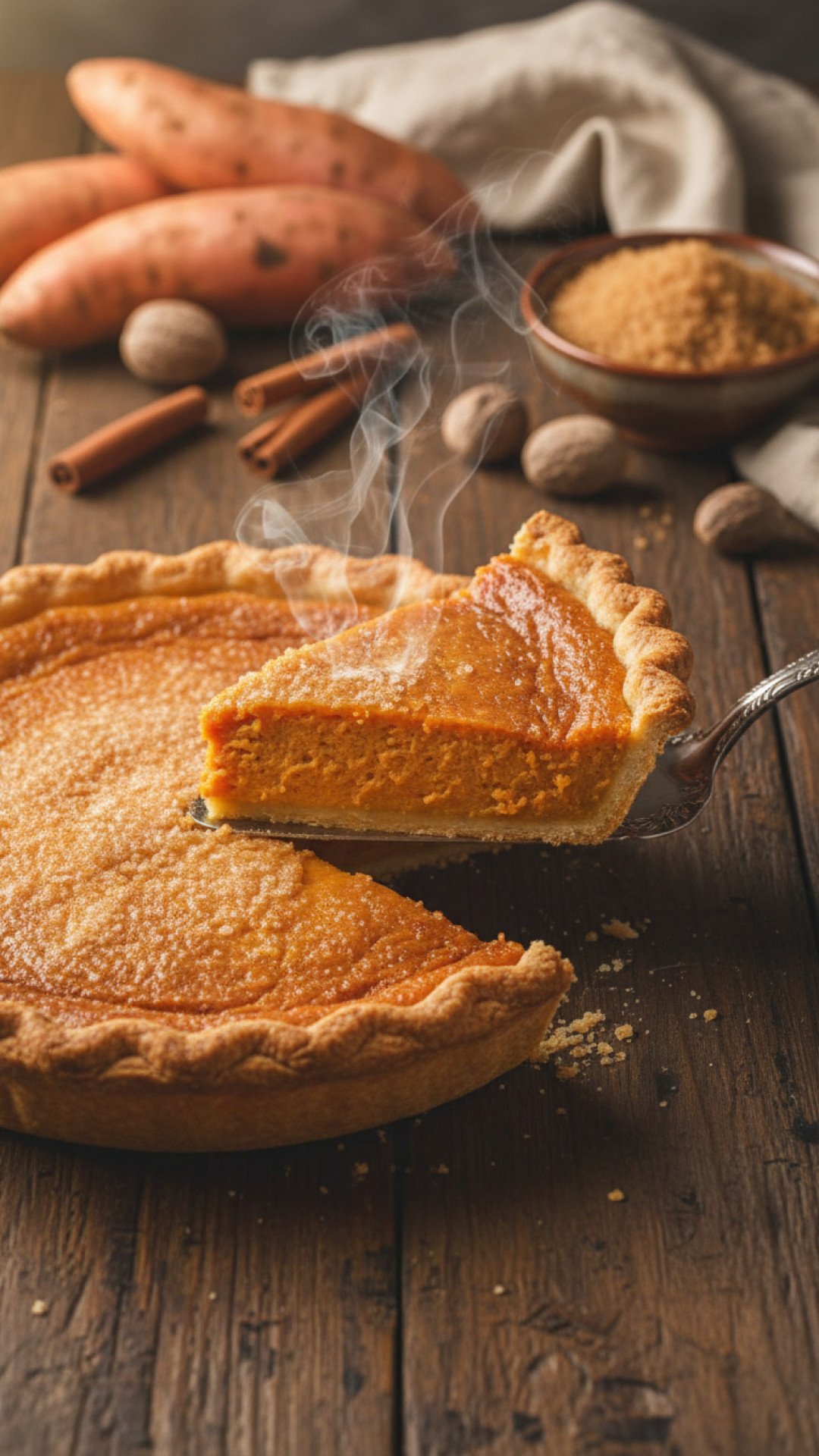 The Ultimate Southern Style Sweet Potato Pie with a Velvet Texture 4 Classic Southern Sweet Potato Pie Preparation