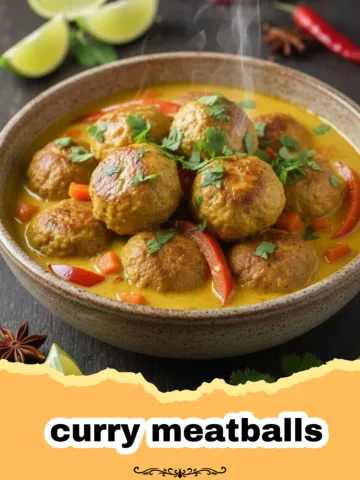 The Ultimate Creamy Coconut Curry Meatballs