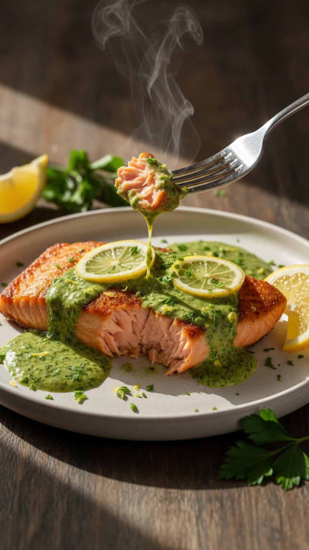 The Ultimate Creamy Lemon Herb Salmon Recipe 4 Creamy Lemon Herb Salmon Preparation