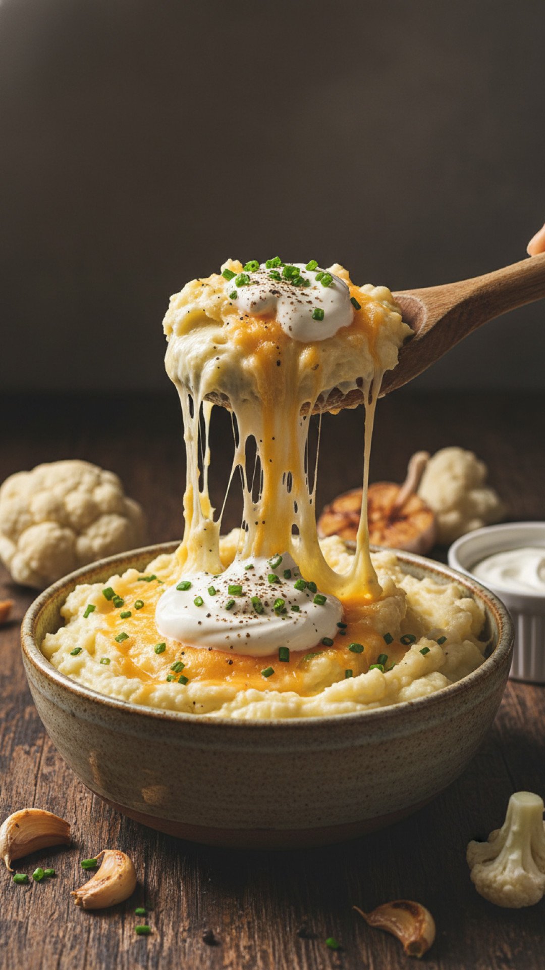 The Secret to Perfect Mashed Cauliflower with Sour Cream 4 Creamy Mashed Cauliflower with Sour Cream Preparation
