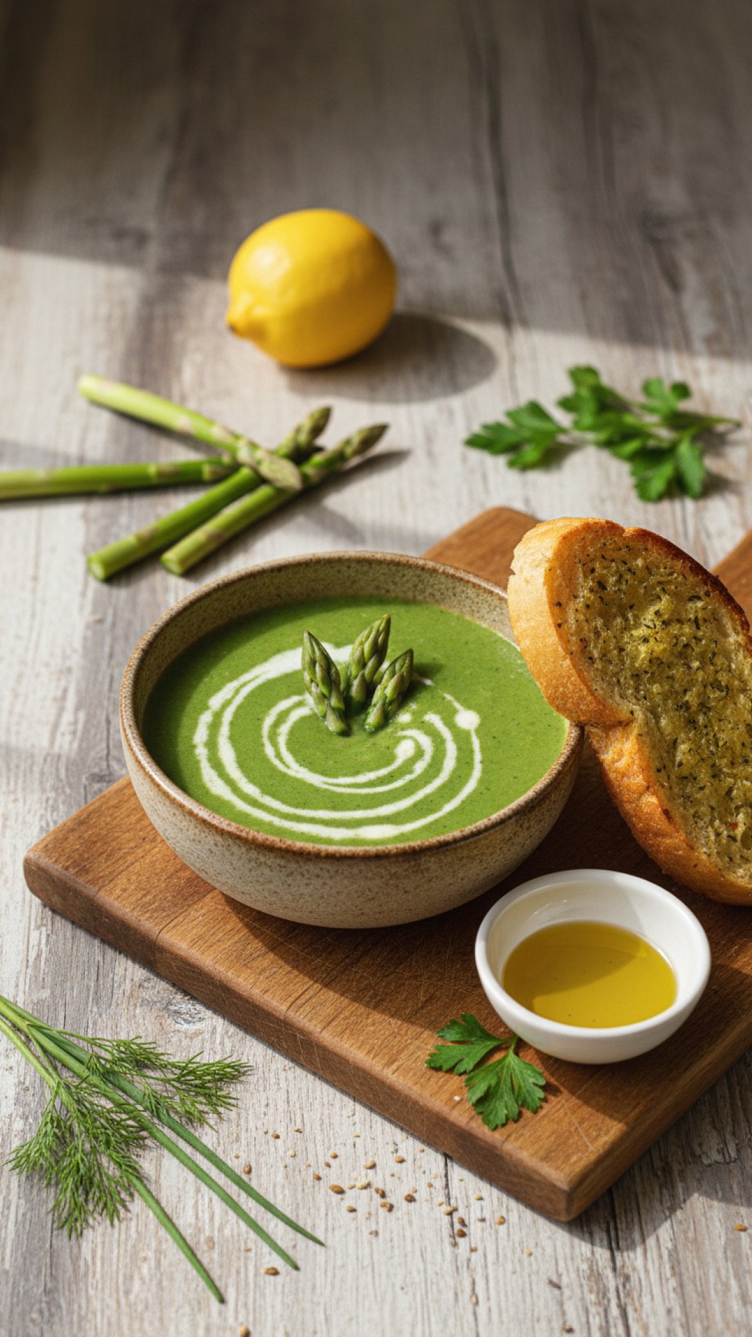 The Most Luxurious Creamy Vegan Asparagus Soup You Will Ever Taste 4 Creamy Vegan Asparagus Soup Preparation