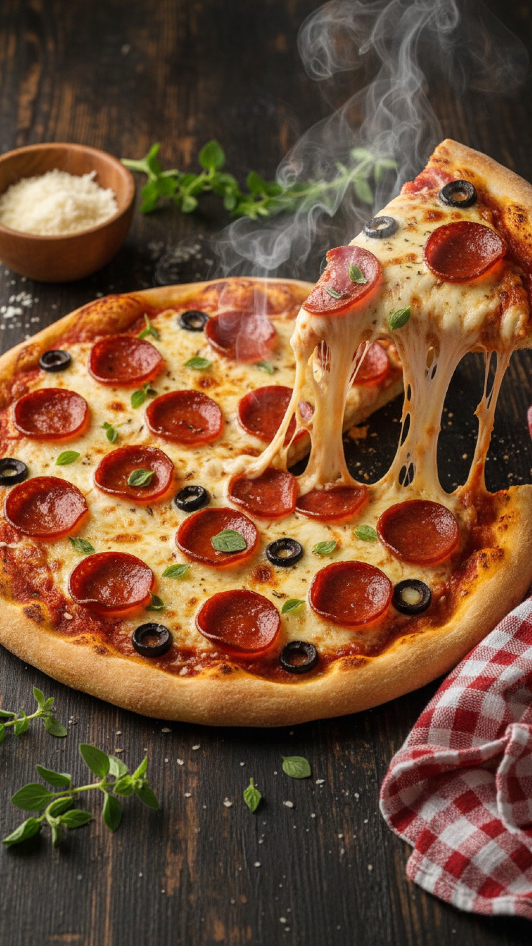 Crispy Ground Chicken Pizza Crust Preparation