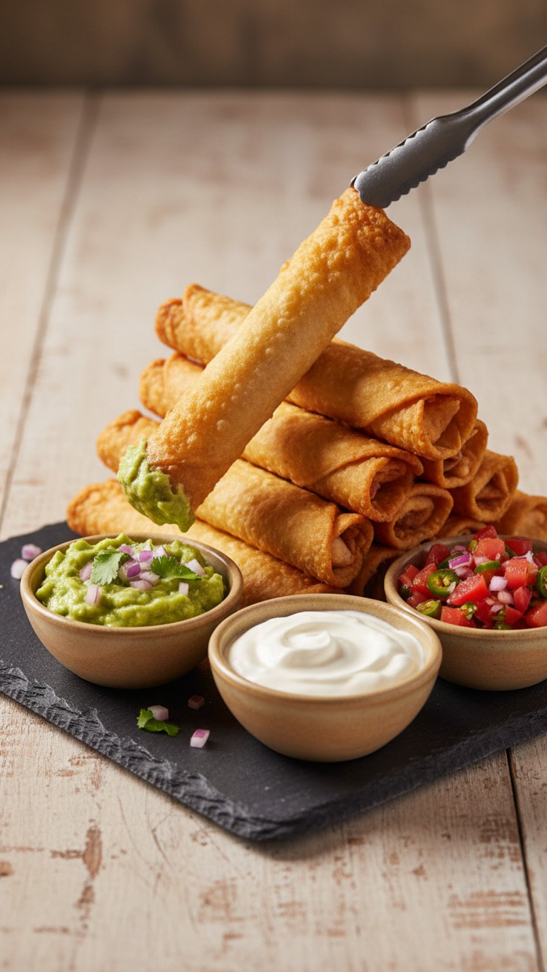 Crispy and Flavorful Homemade Chicken Flautas Recipe 4 Crispy Homemade Chicken Flautas Preparation