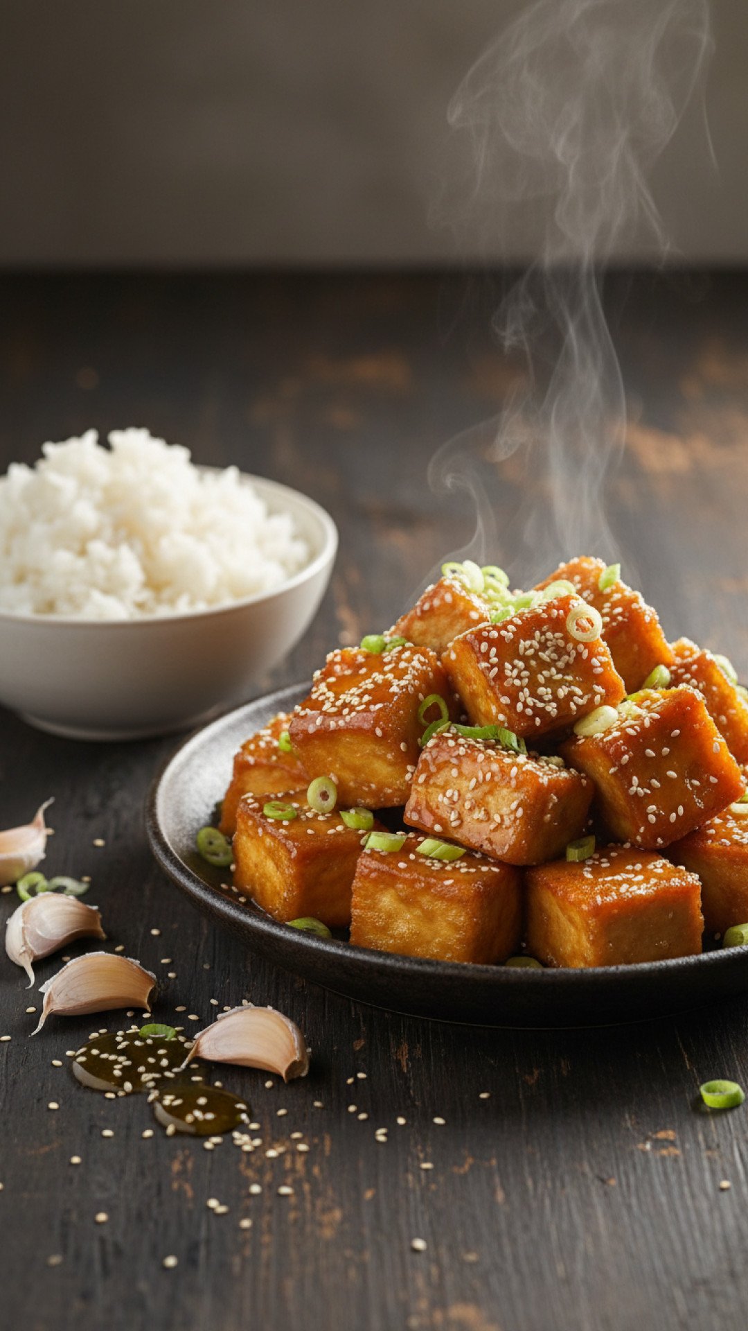 The Ultimate Crispy Honey Garlic Tofu Recipe 4 Crispy Honey Garlic Tofu Preparation