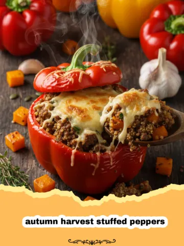 Cozy Autumn Harvest Stuffed Peppers with Quinoa and Savory Herbs