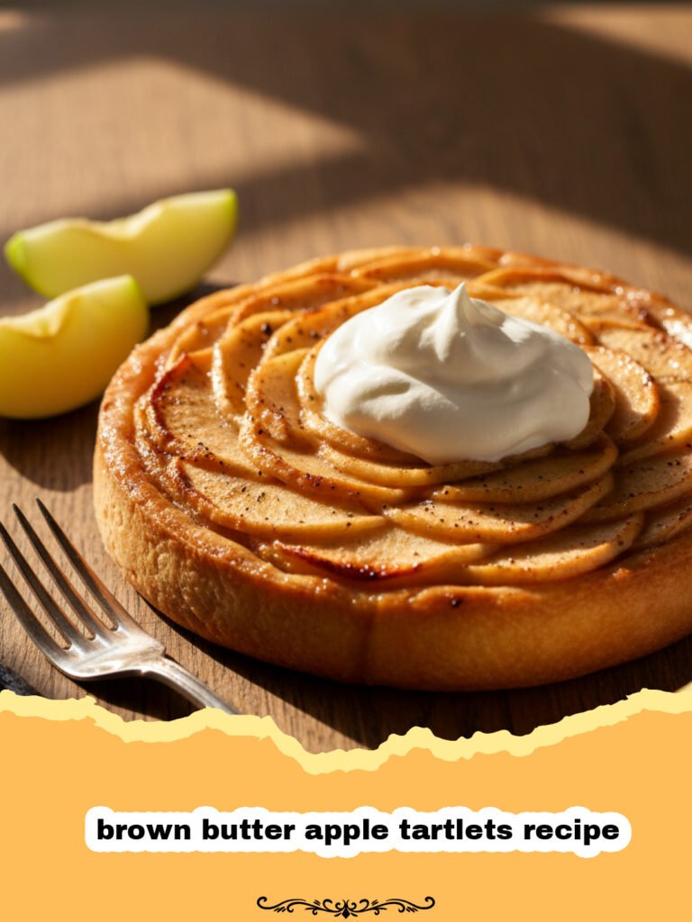 The Most Delicious Brown Butter Apple Tartlets Recipe for Autumn Gatherings 5 brown butter apple tartlets recipe - Golden brown butter apple tartlets arranged on a cooling rack