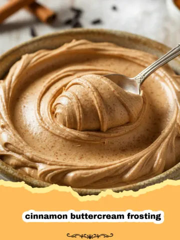 The Ultimate Fluffy Cinnamon Buttercream Frosting Recipe