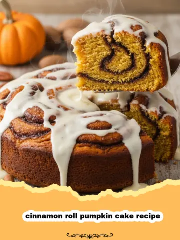 The Ultimate Cozy Cinnamon Roll Pumpkin Cake Recipe for Autumn