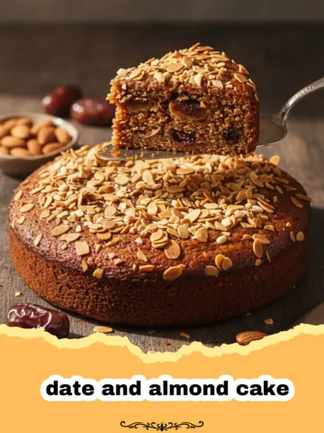 The Most Moist and Flavorful Date and Almond Cake