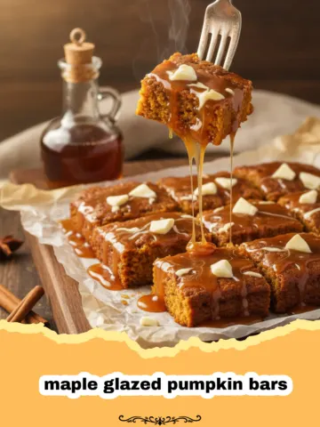 Soft and Spiced Maple Glazed Pumpkin Bars for Your Next Gathering
