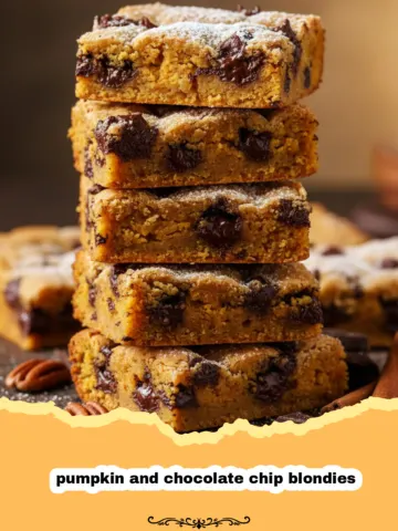 The Ultimate Pumpkin and Chocolate Chip Blondies: A Fall Favorite