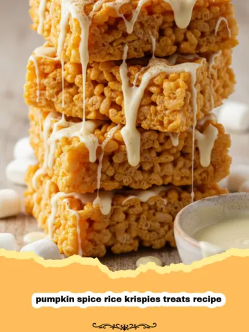 The Ultimate Pumpkin Spice Rice Krispies Treats for Fall