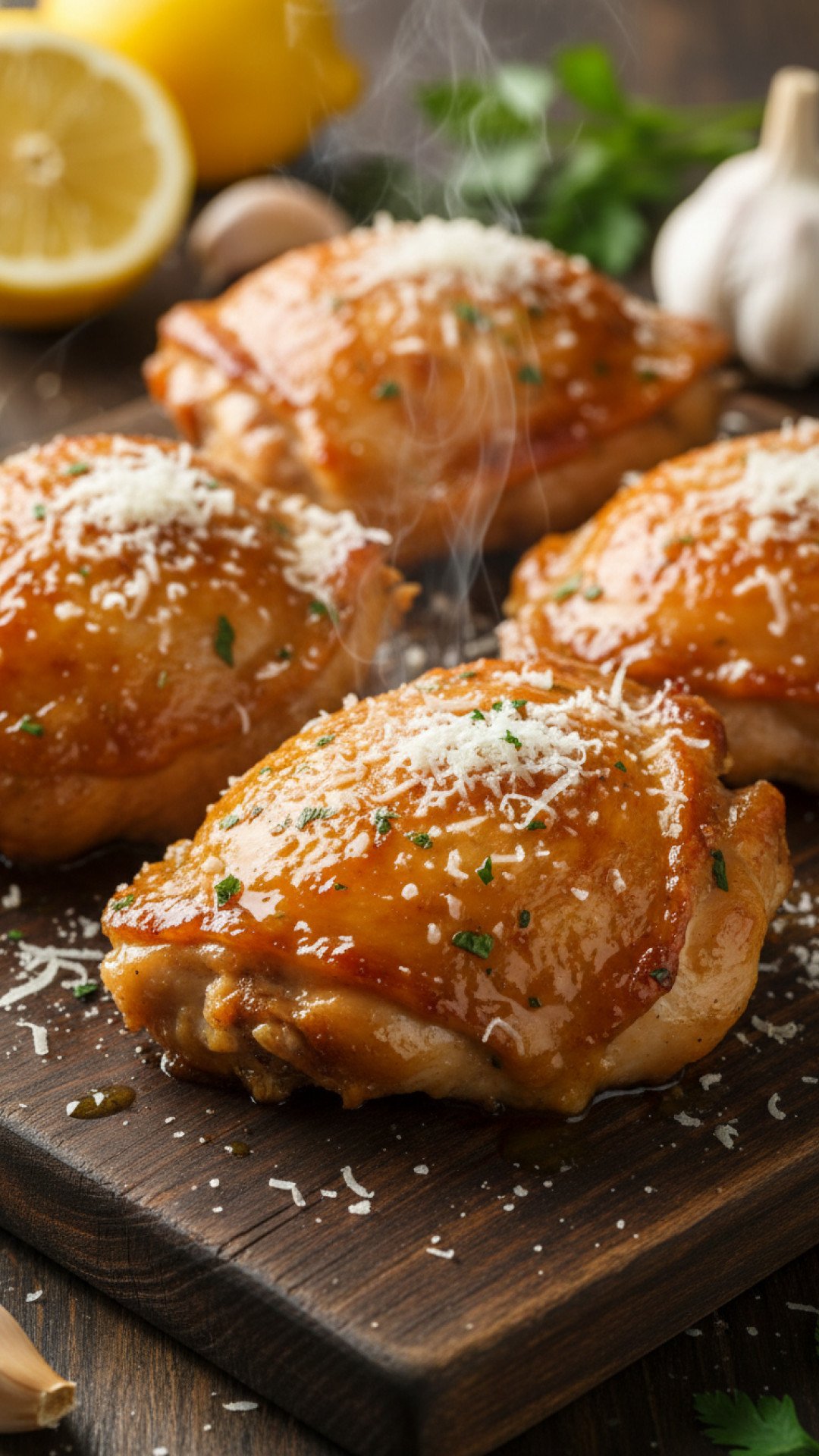 Easy Lemon Garlic Parmesan Chicken Preparation
