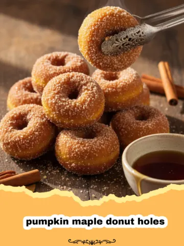 Homemade Pumpkin Maple Donut Holes with Spiced Glaze 12 Homemade Pumpkin Maple Donut Holes with Spiced Glaze