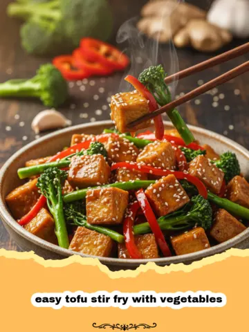 The Ultimate Easy Tofu Stir Fry with Vegetables