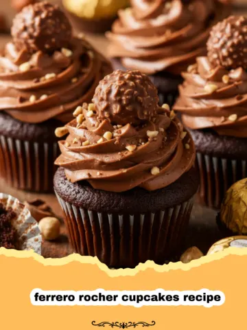 The Ultimate Decadent Ferrero Rocher Cupcakes Recipe with Silky Nutella Buttercream 19 The Ultimate Decadent Ferrero Rocher Cupcakes Recipe with Silky Nutella Buttercream