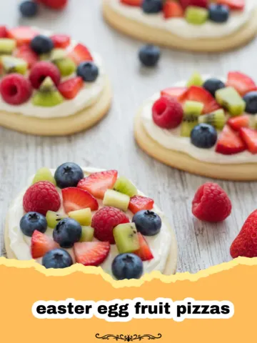 The Ultimate Easter Egg Fruit Pizzas for a Festive Brunch