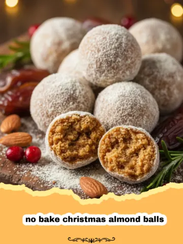The Ultimate Easy No Bake Christmas Almond Balls