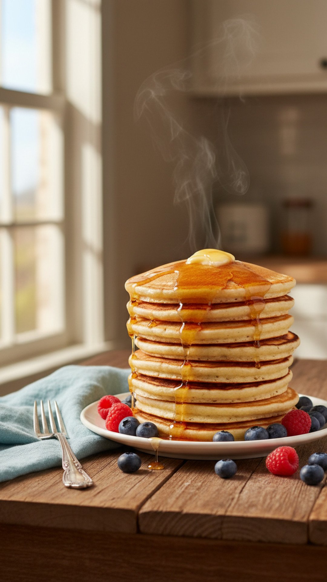 Fluffiest Buttermilk Pancakes Preparation