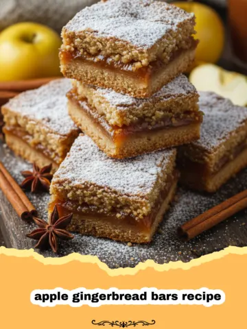 Homemade Apple Gingerbread Bars: The Ultimate Holiday Treat