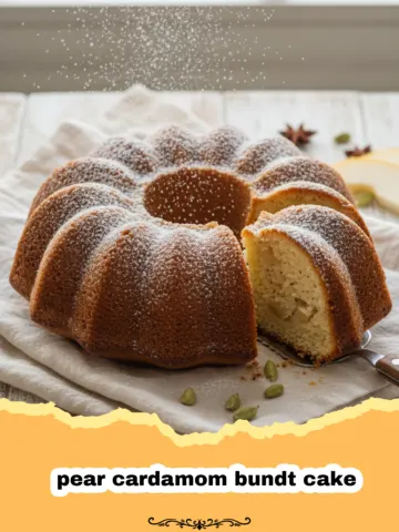 The Ultimate Spiced Pear Cardamom Bundt Cake for Fall 20 The Ultimate Spiced Pear Cardamom Bundt Cake for Fall