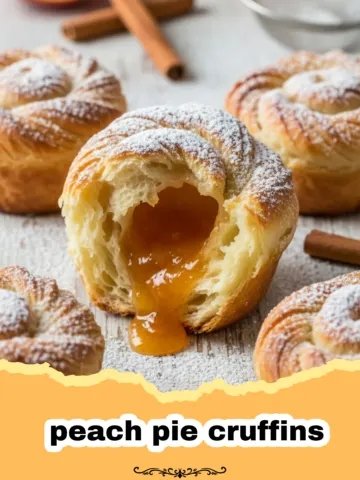 Irresistible Peach Pie Cruffins: The Ultimate Summer Pastry