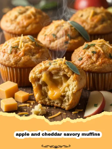 The Ultimate Apple and Cheddar Savory Muffins for a Cozy Morning