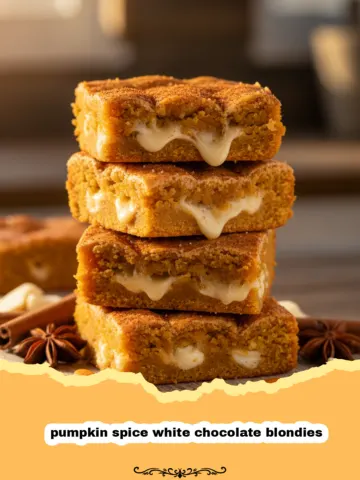 Pumpkin Spice White Chocolate Blondies: The Ultimate Fall Treat 17 Pumpkin Spice White Chocolate Blondies: The Ultimate Fall Treat