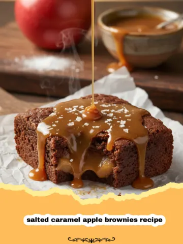 The Most Decadent Salted Caramel Apple Brownies Recipe You Will Ever Taste