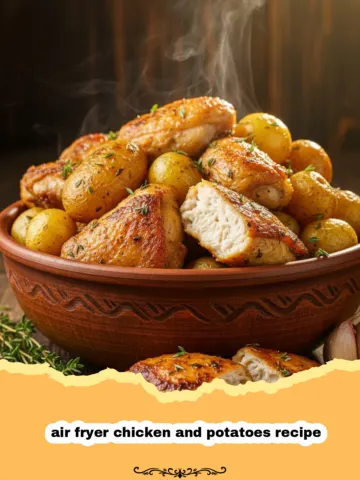 The Best Air Fryer Chicken and Potatoes Recipe for Busy Weeknights