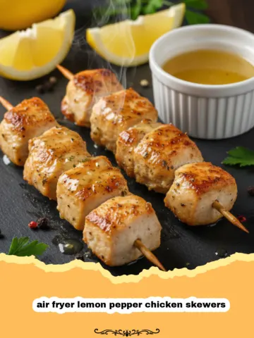 Zesty Air Fryer Lemon Pepper Chicken Skewers: The Ultimate Easy Weeknight Meal 24 Zesty Air Fryer Lemon Pepper Chicken Skewers: The Ultimate Easy Weeknight Meal
