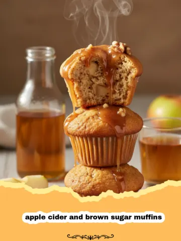 Easy Apple Cider and Brown Sugar Muffins Recipe
